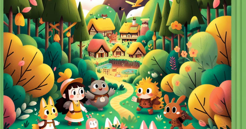 Gizemli Orman ve Dostluk Macerası - cocuk masallari