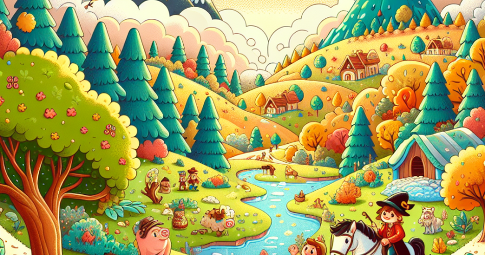 Gizemli Ormanın Sırrı - Cocuk Masali