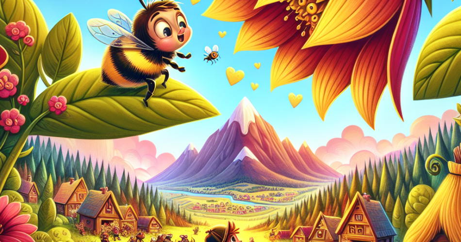 Korkusuz Minik Arı - cocuk masallari