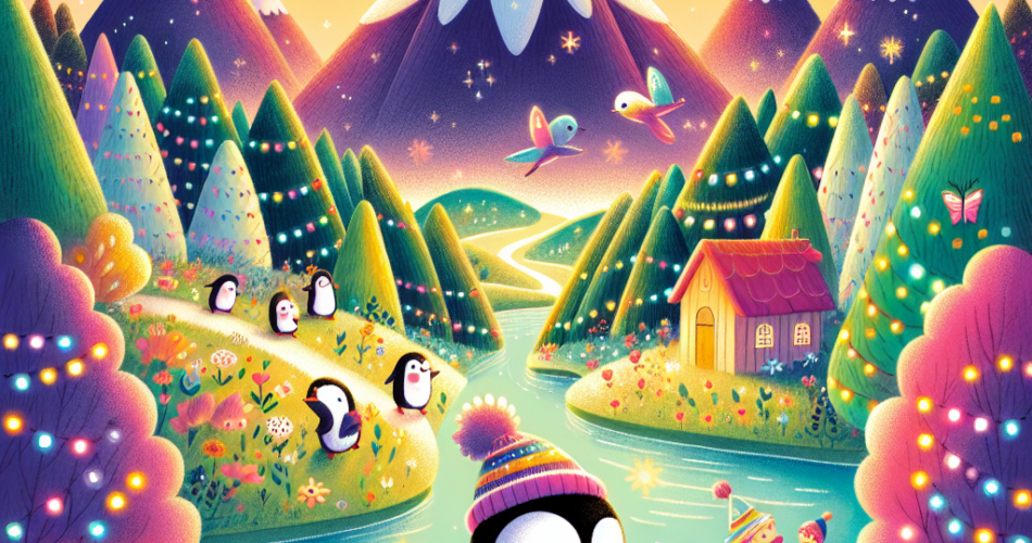 Küçük Penguen ve Işıkların Dansı - cocuk masallari