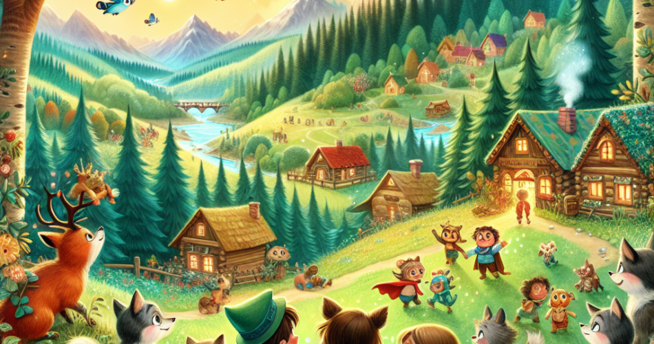 Ormanın Sırları ve Dostluk Harikaları - cocuk masallari